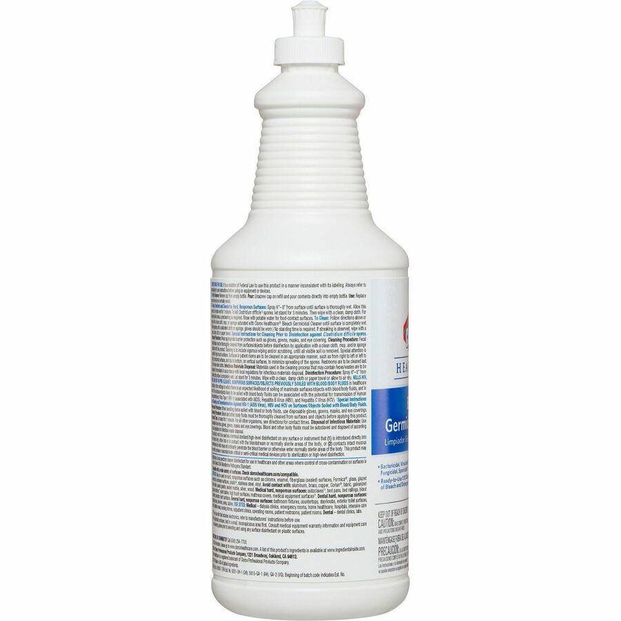 Clorox Healthcare Pull-Top Bleach Germicidal Cleaner - Disinfectants ...