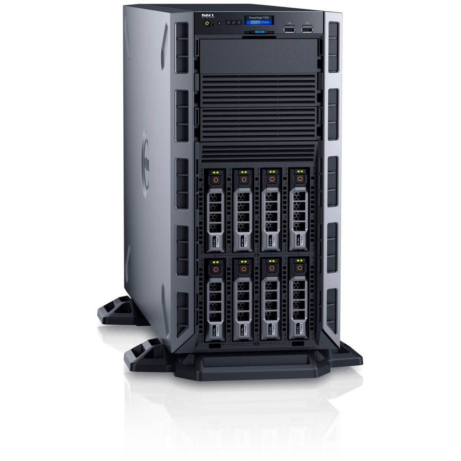 Dell PowerEdge T330 5U Tower Server - 1 x Intel Xeon - 8 GB RAM - 1 TB HDD - (1 x 1TB) HDD Configuration - Serial ATA Controller