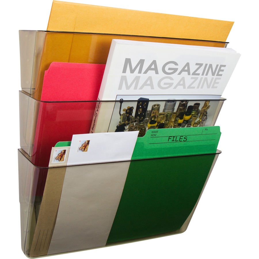 Magnetic Wall File Pockets by Storex Industries Corporation