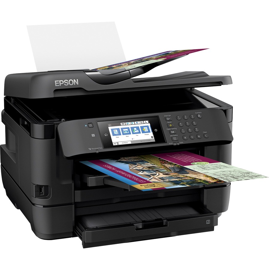 Epson Workforce Wf 7720 Wireless Inkjet Multifunction Printer Color Complete Office 2930