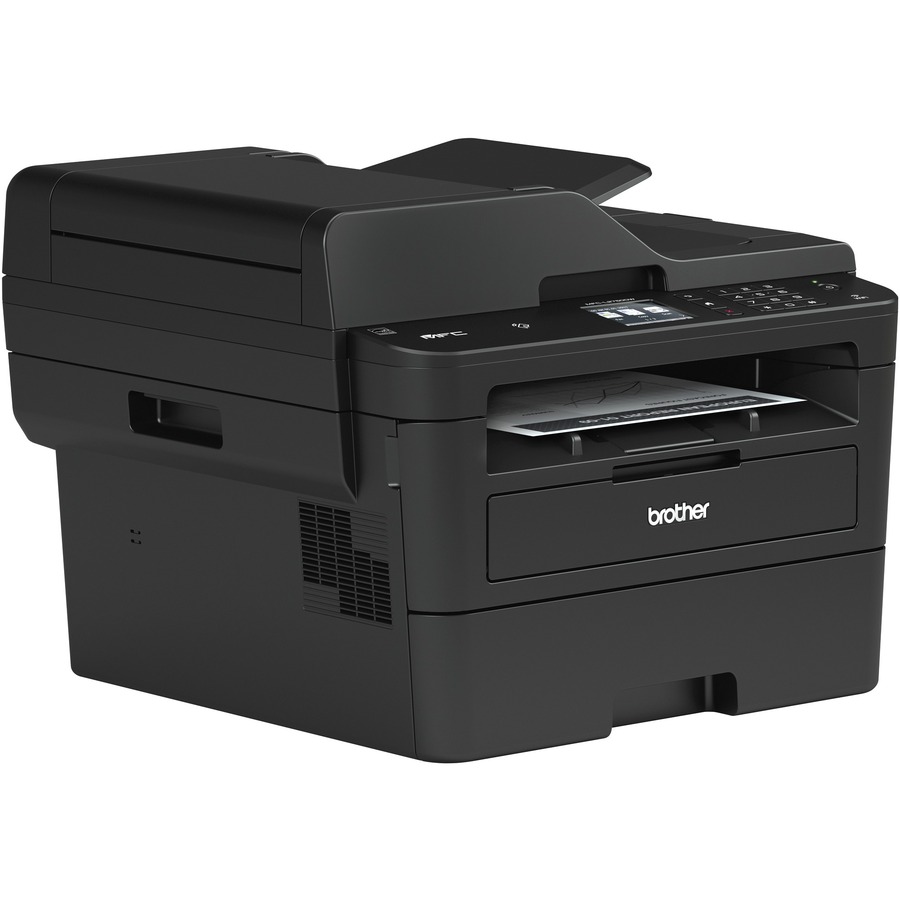 Brother MFC-L2750DW Monochrome Compact Laser All-in-One Printer with 2.7" Color Touchscreen, Single-pass Duplex Copy & Scan, and Wireless & NFC