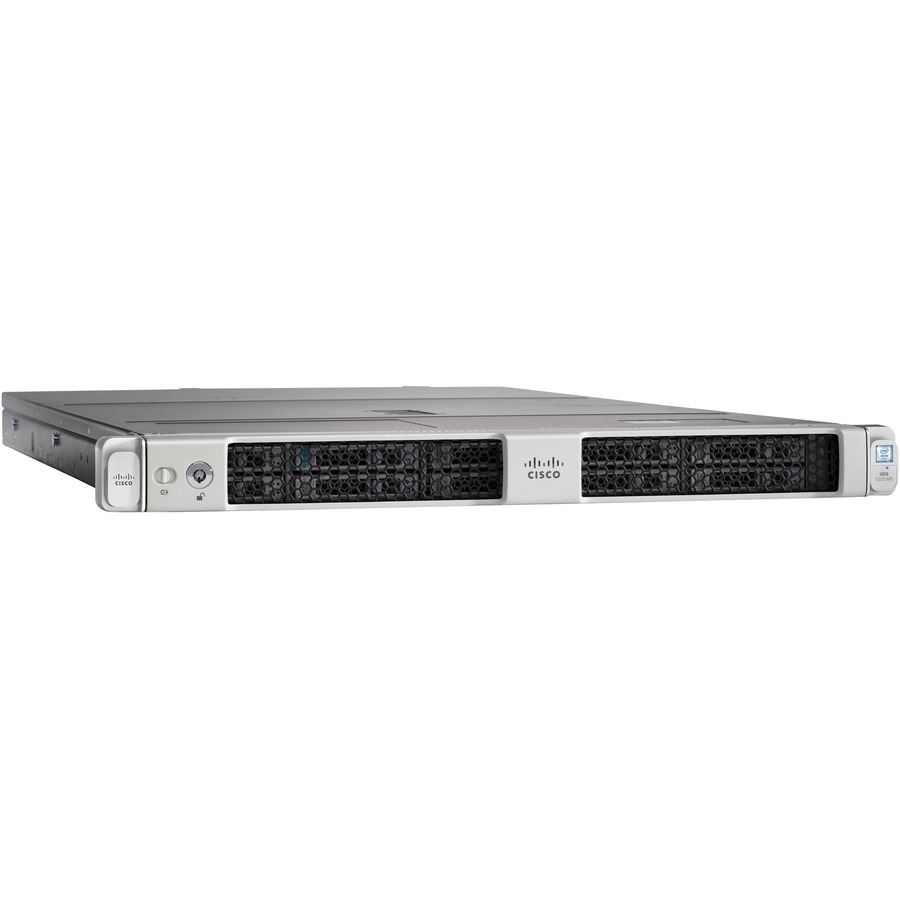 Cisco C220 M5 1U Rack Server - 2 x Intel Xeon Silver 4116 2.10 GHz - 32 GB RAM - 12Gb/s SAS Controller