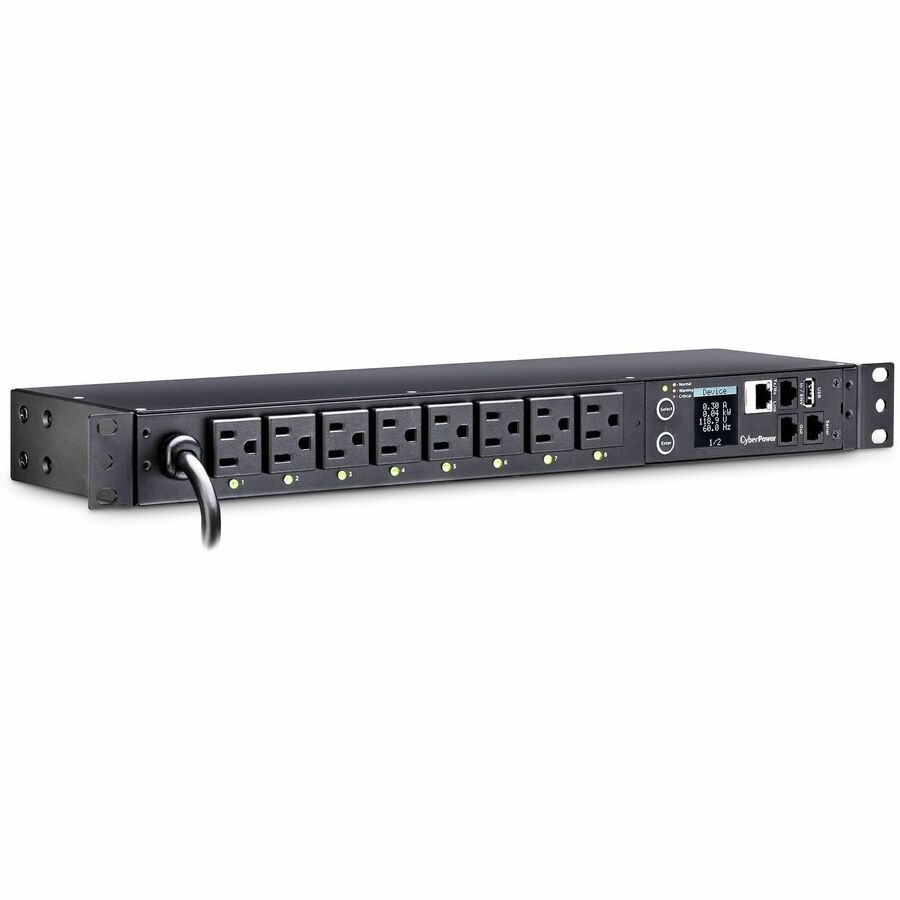 CyberPower PDU41001 Single Phase 100 - 120 VAC 15A Switched PDU