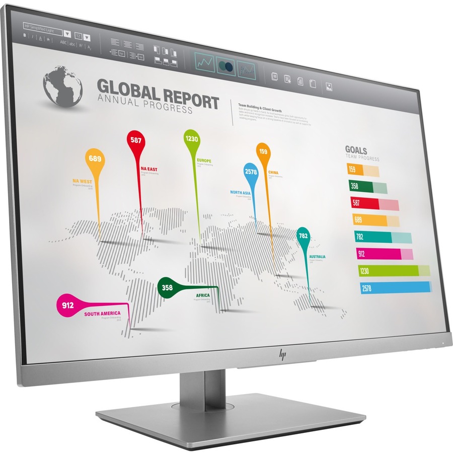 HP E273q WQHD LCD Monitor - 16:9