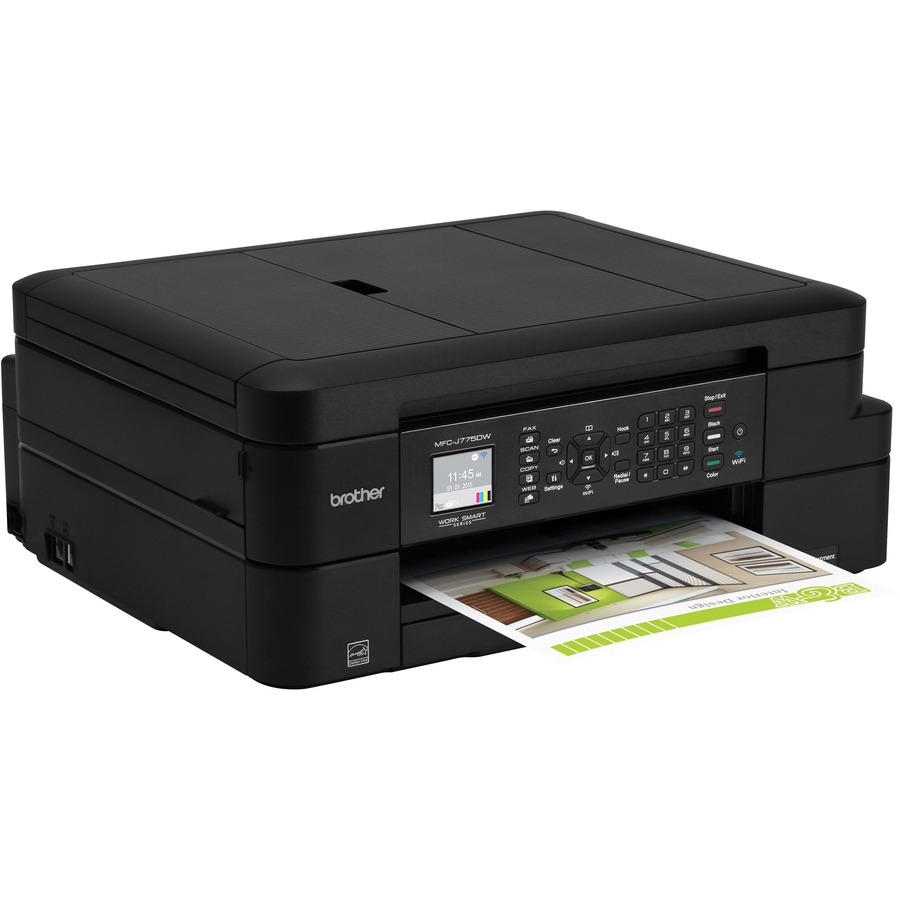 Brother MFC-J775DW Inkjet Multifunction Printer - Color - Plain Paper Print - Desktop