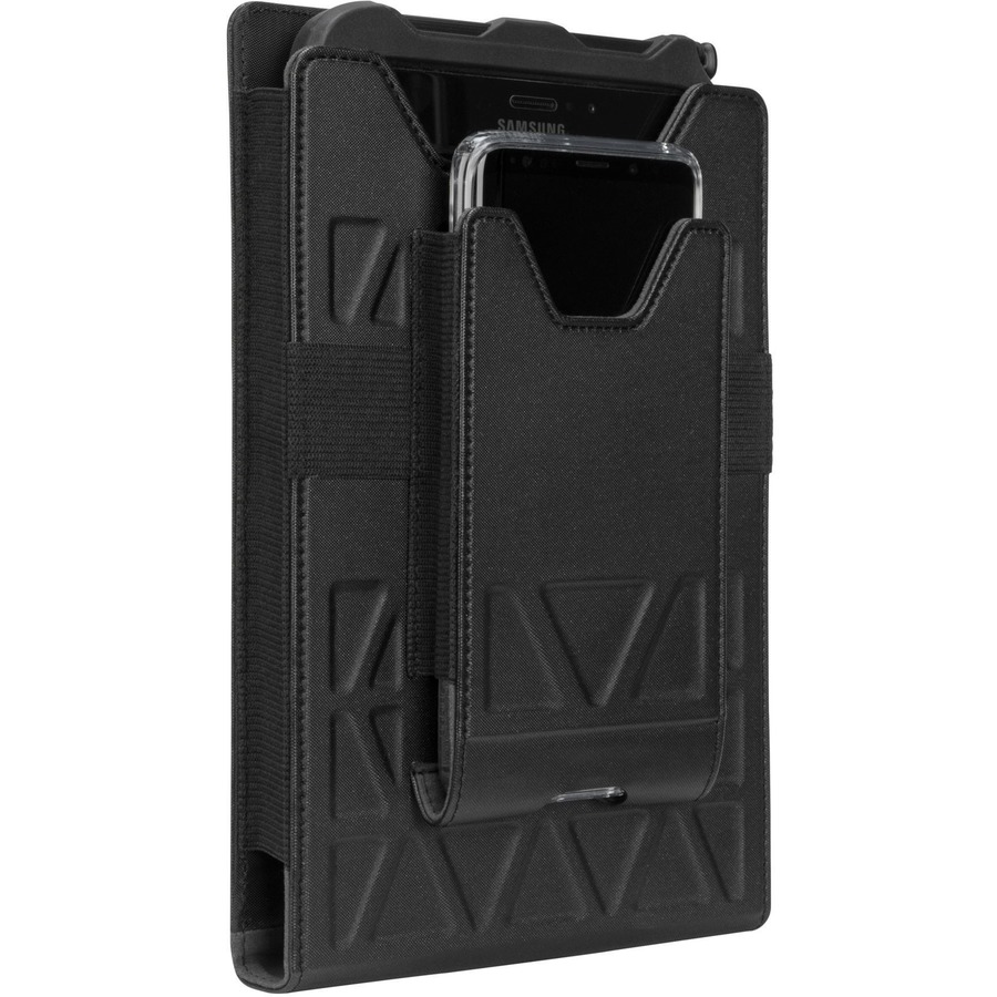 Targus Field-Ready THZ711GLZ Carrying Case (Holster) for 7" to 8" Tablet, Smartphone, Radio, Pen, Stylus - Black