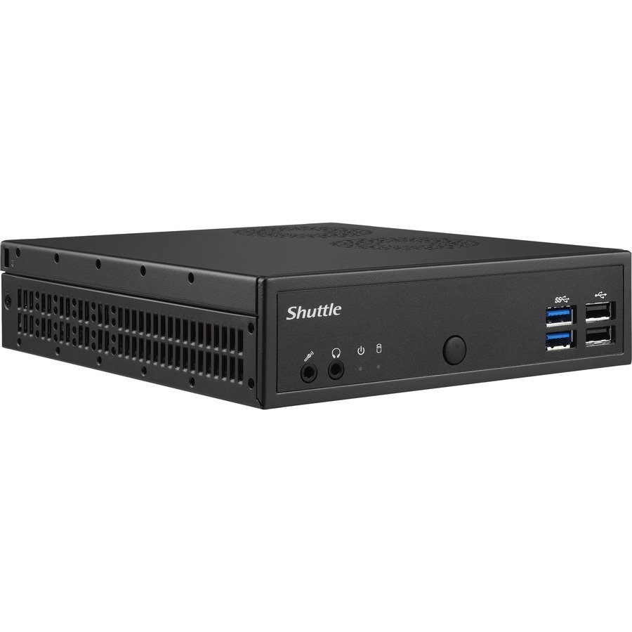 Shuttle XPC slim DH02U Barebone System - Slim PC - Intel Celeron 3865U 1.80 GHz