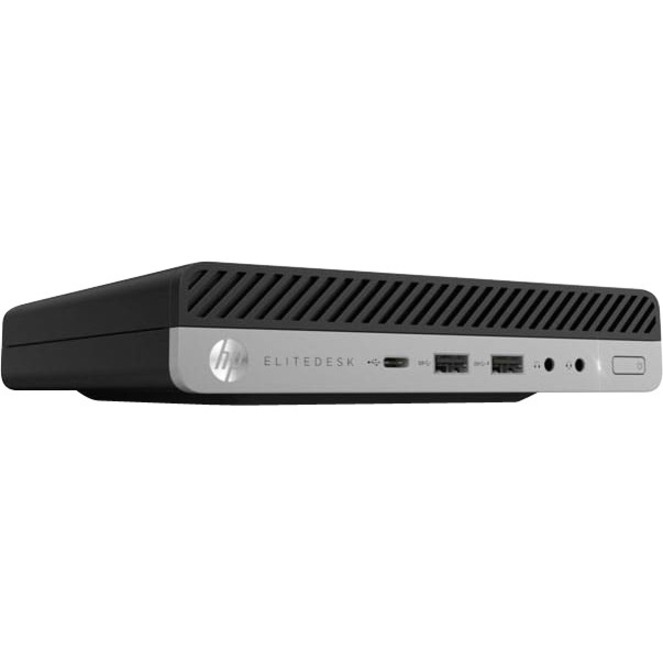 HP EliteDesk 800 G4 Desktop Computer - Intel Core i7 8th Gen i7-8700T 2.40 GHz - 8 GB RAM DDR4 SDRAM - 256 GB SSD - Desktop Mini