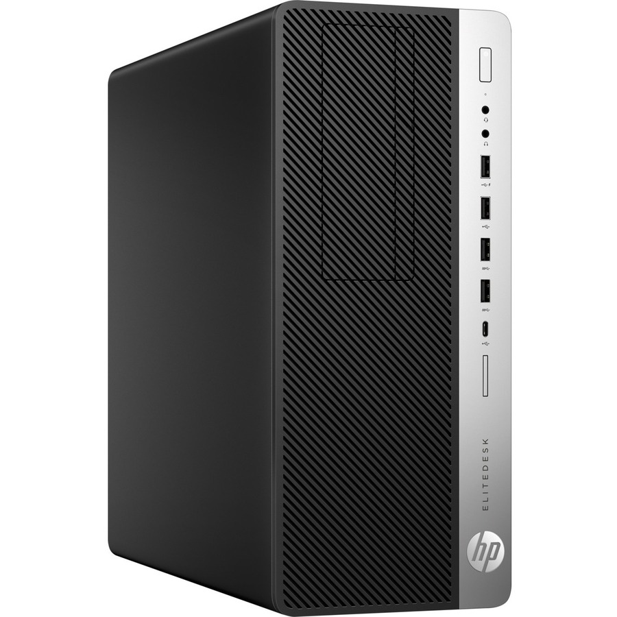 HP EliteDesk 800 G4 Desktop Computer - Intel Core i7 8th Gen i7-8700 3.20 GHz - 8 GB RAM DDR4 SDRAM - 256 GB SSD - Tower