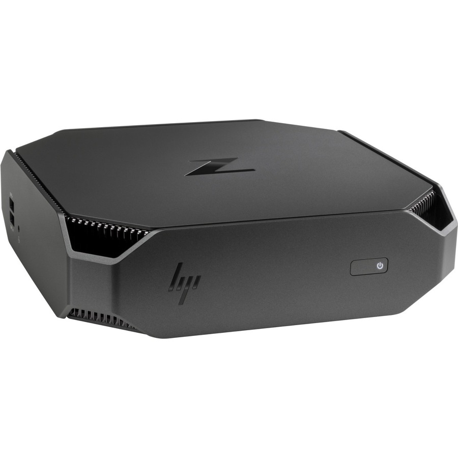 HP Z2 Mini G4 Workstation - 1 x Intel Core i7 Hexa-core (6 Core) i7-8700 8th Gen 3.20 GHz - 8 GB DDR4 SDRAM RAM - 256 GB SSD - Mini PC - Space Gray, Black Chrome Accent