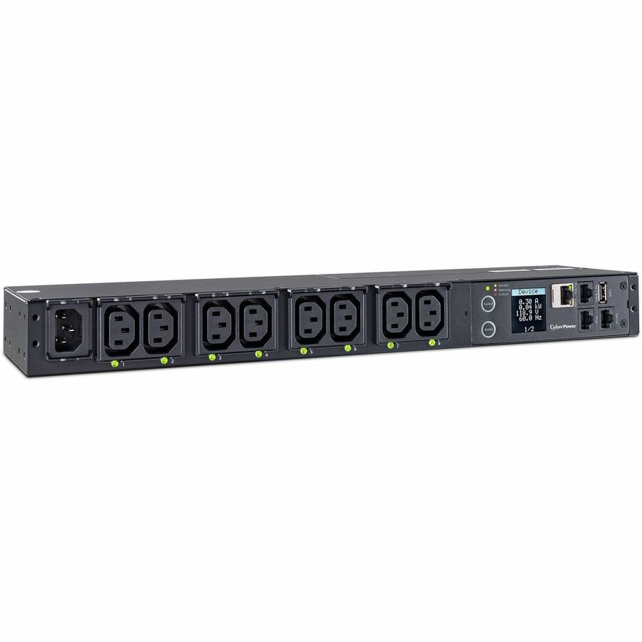 CyberPower PDU41004 Single Phase 100 - 240 VAC 15A Switched PDU