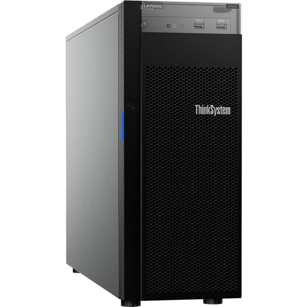 Lenovo ThinkSystem ST250 Intel Xeon E-2144G Tower Server - 8x 2.5" (7Y46A00ZNA) - 1x Intel Xeon E-2144G 4-Core 3.60GHz, 8GB RAM
