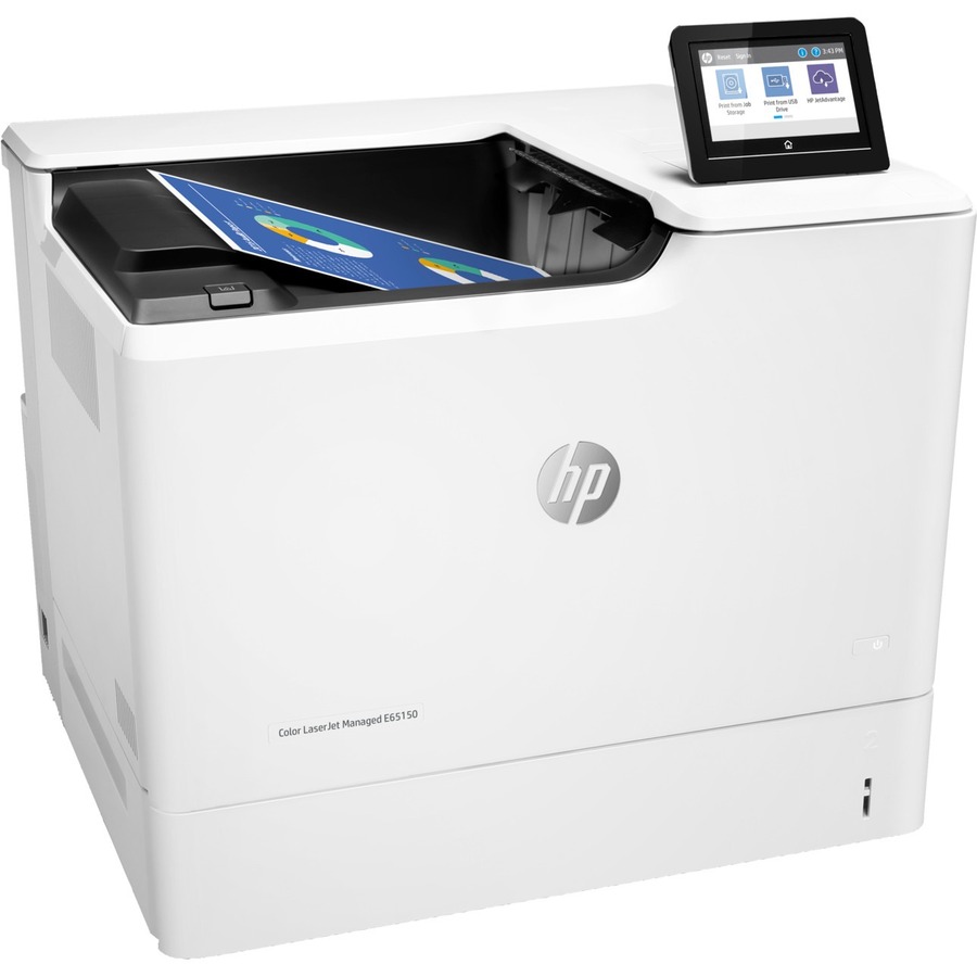 HP LaserJet Managed E65150 E65150dn Desktop Laser Printer - Color