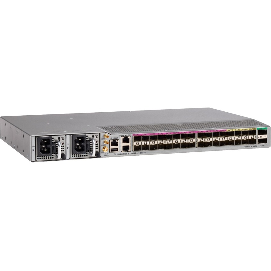 Cisco 540 Router Chassis - 34 - 100 Gigabit Ethernet - 1U - Rack-mountable - 1 Year