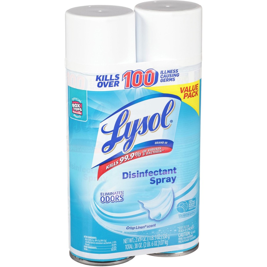 Lysol Crisp Linen Disinfectant Spray Disinfectants Reckitt Benckiser Plc 5410