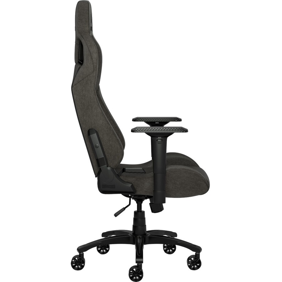 Corsair T3 RUSH Gaming Chair - Charcoal - For Gaming - Fabric
