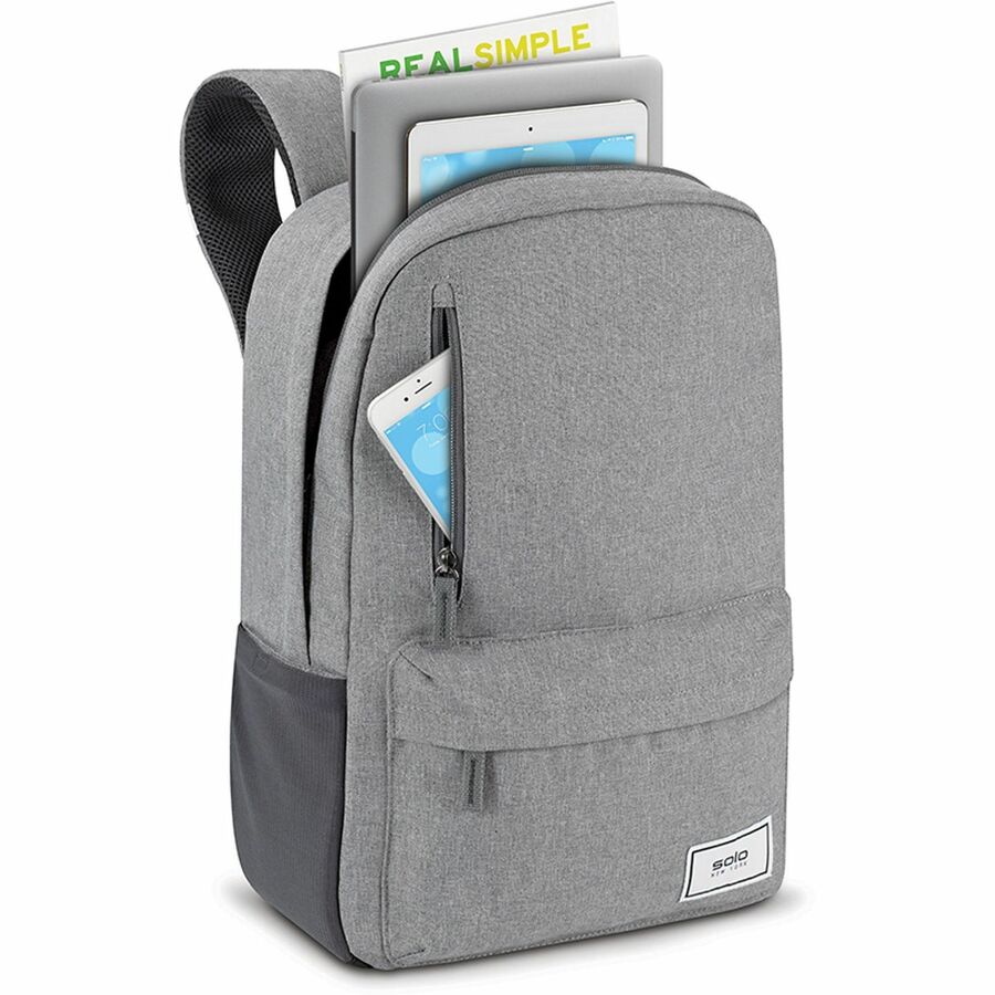Picture of Solo Re:claim Carrying Case (Backpack) for 15.6" Notebook - Gray