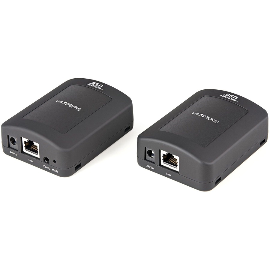 StarTech.com USB 2.0 Extender over Cat5e or Cat6 RJ45 Cable - 330ft/100m USB Extender Adapter Kit w/ ESD - Locally or Remotely Powered