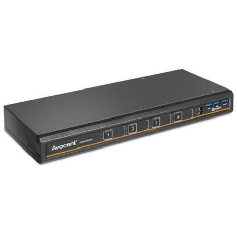 Vertiv Avocent Commercial MultiViewer KVM Switch | 4 port | Dual AC Power