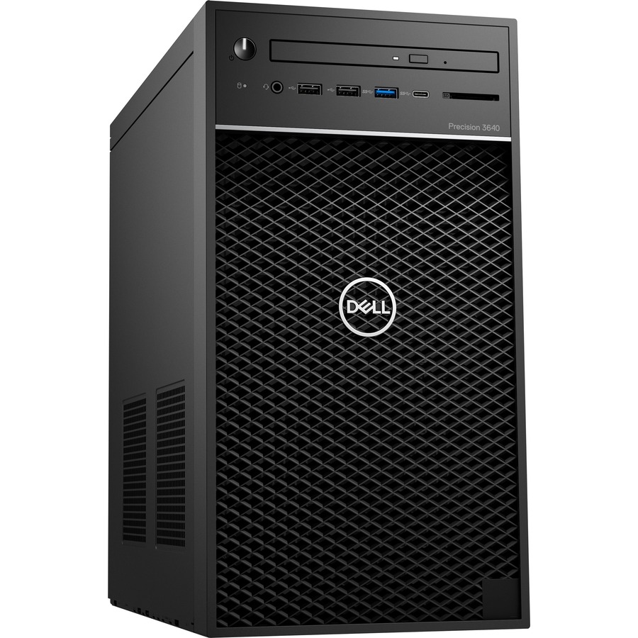 Dell Precision 3000 3640 Workstation - Intel Core i5 Hexa-core (6 Core) i5-10500 10th Gen 3.10 GHz - 16 GB DDR4 SDRAM RAM - 256 GB SSD - Tower