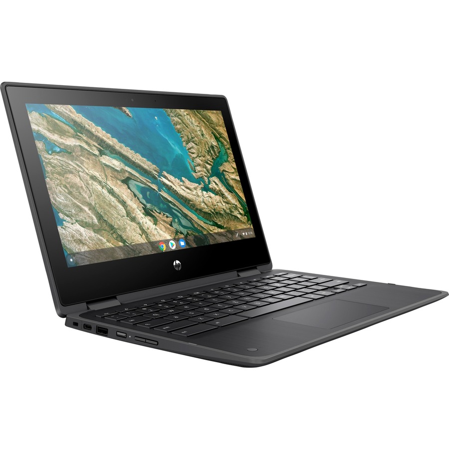 HP Chromebook x360 11 G3 EE 11.6" Touchscreen Convertible 2 in 1 Chromebook - HD - 1366 x 768 - Intel Celeron N4120 Quad-core (4 Core) 1.10 GHz - 4 GB Total RAM - 32 GB Flash Memory