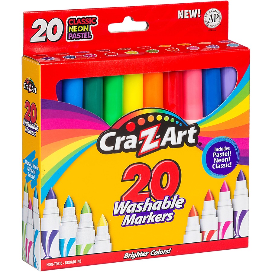 Cra-Z-Art Washable Broadline Markers | Stinsons Stationers