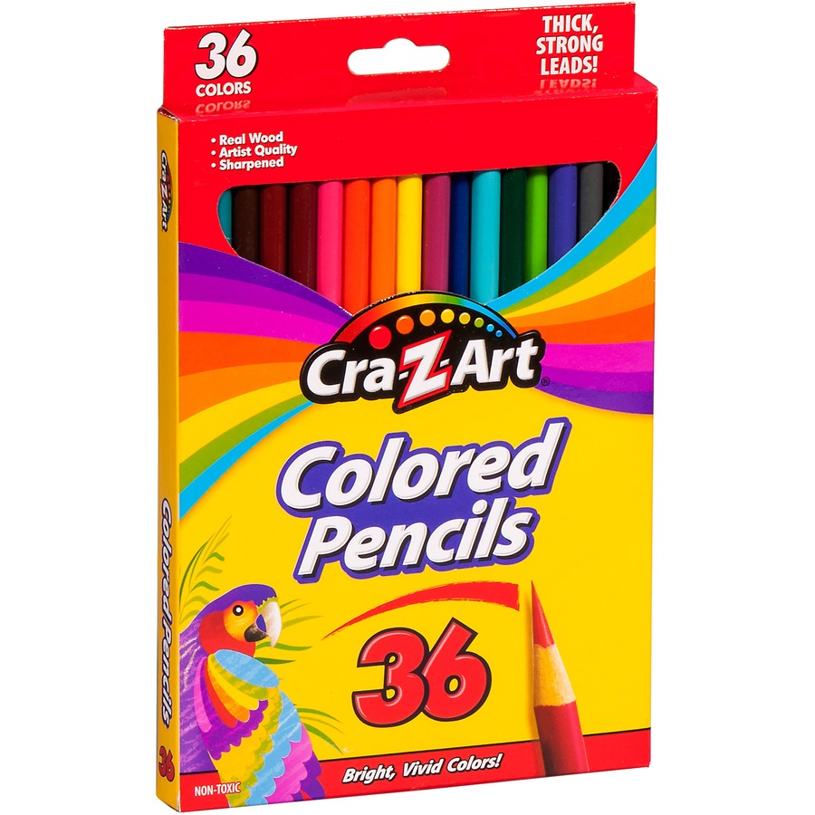  Cra-Z-Art Pre-Sharpened Pencils, 12 count : Toys & Games