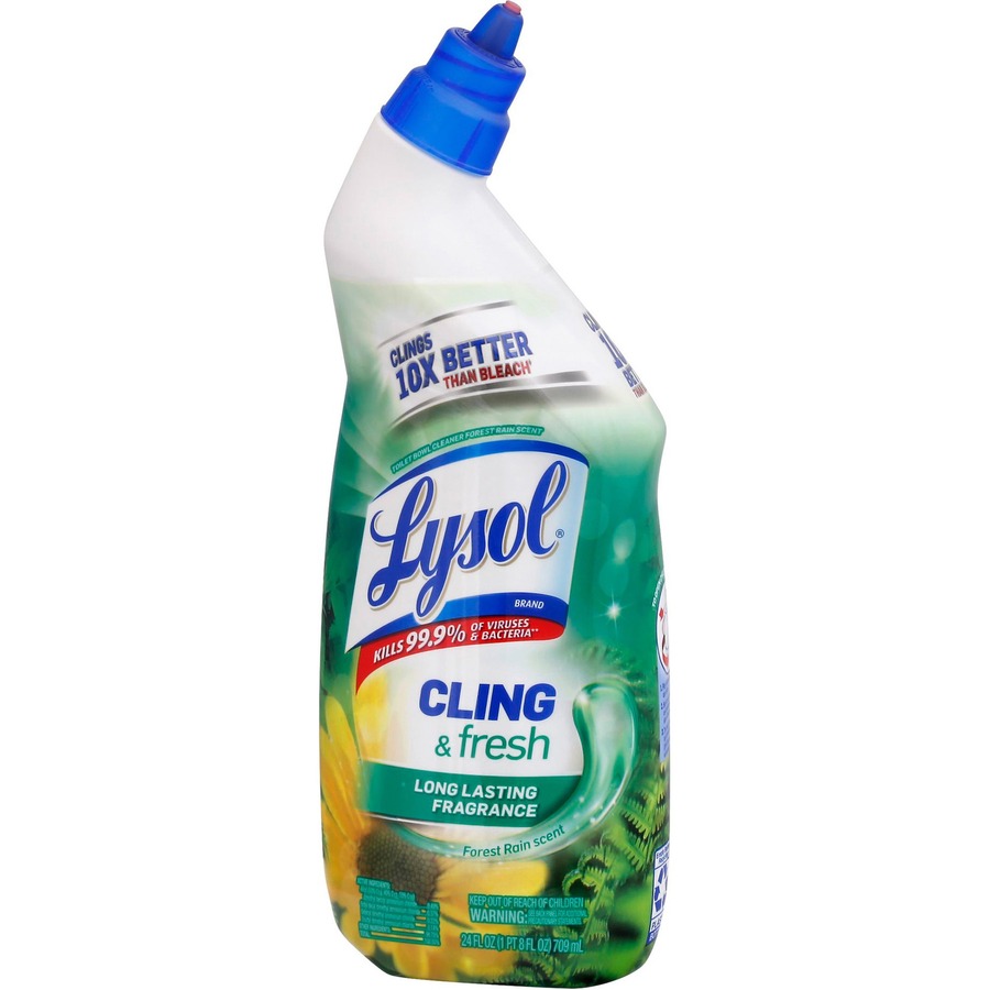 TOILET & BATHROOM CLEANER, DIVERSEY, CREW, CLINGING, FLORAL SCENT
