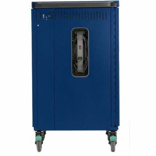 Bretford CORE X Cart - TCOREX45 - 4 Casters - 5" Caster Size - Royal Blue - For 45 Devices