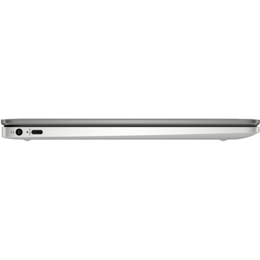 HP Chromebook 14a-na0000 14a-na0200nr 14" Chromebook - HD - 1366 x 768 - Intel Celeron N4120 Quad-core (4 Core) - 4 GB Total RAM - 4 GB On-board Memory - 64 GB Flash Memory - Mineral Silver, Natural Silver