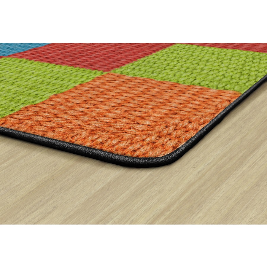 Picture of Flagship Carpets Basketweave Blocks Class Rug