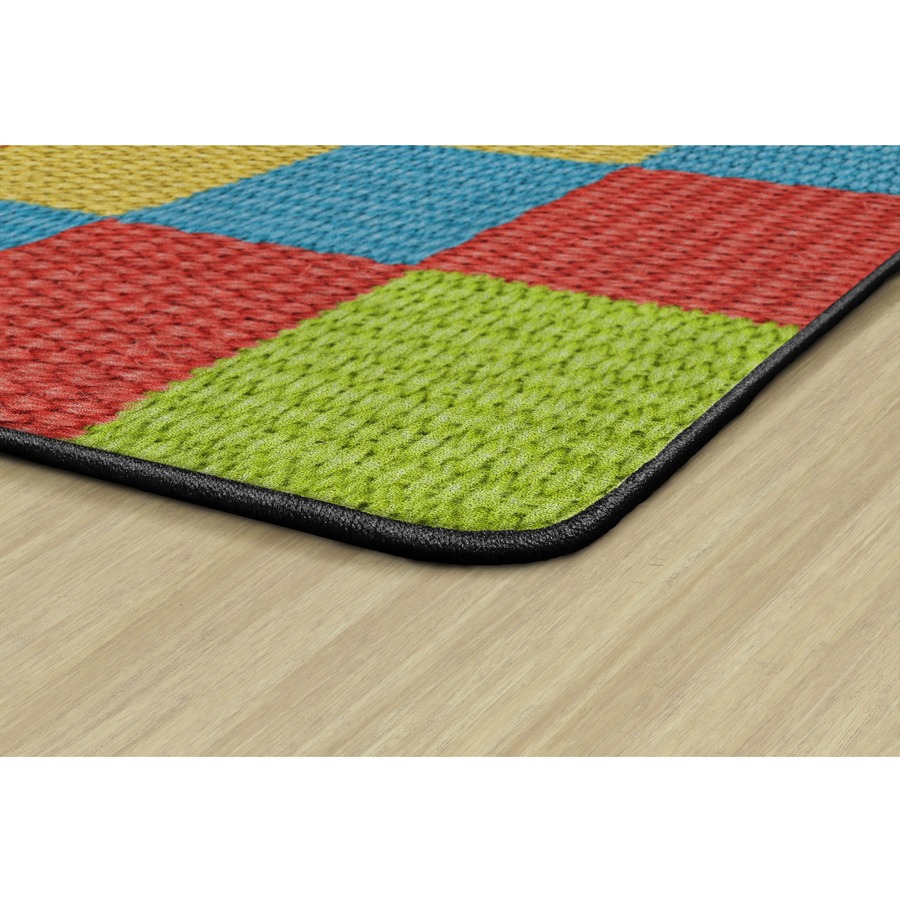 Picture of Flagship Carpets Basketweave Blocks Class Rug