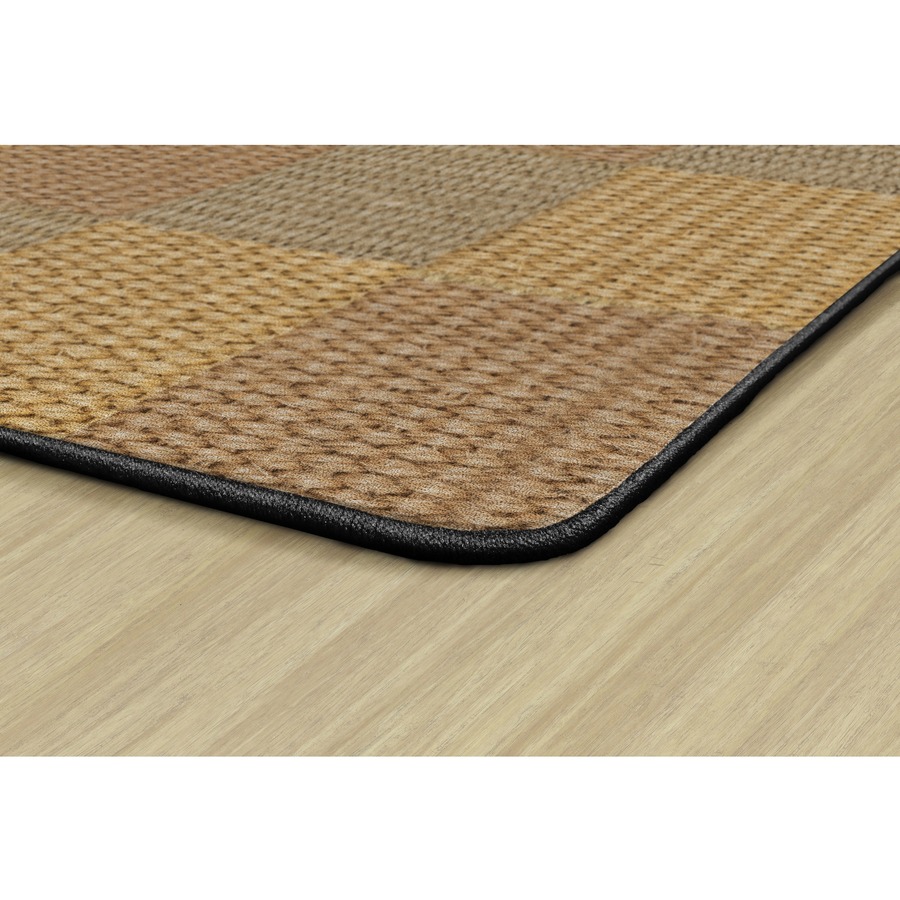 Picture of Flagship Carpets Basketweave Blocks Class Rug