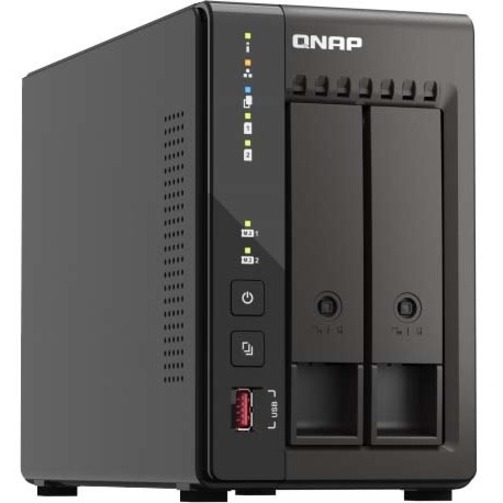 QNAP 2-BAY HIGH-PERFORMANCE DESKTOP NAS WITH INTEL CELERON 4-CORE