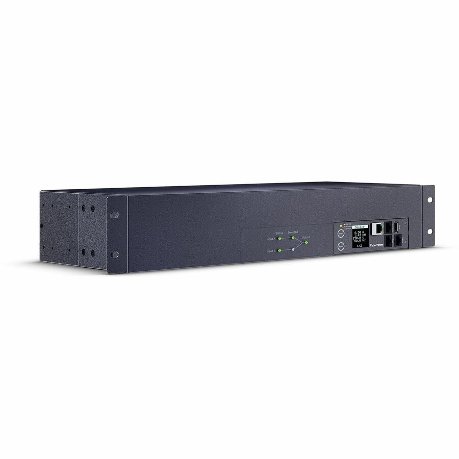CyberPower PDU44007 Single Phase 240 - 200 VAC 30A Switched ATS PDU