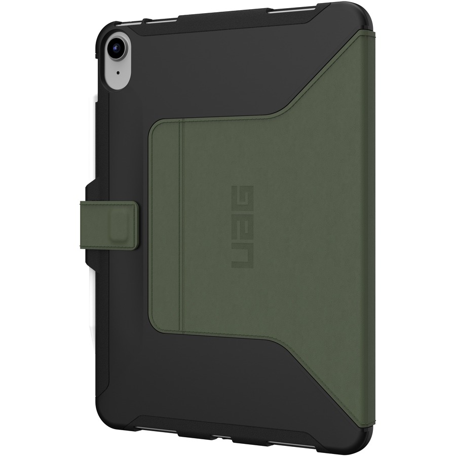 Urban Armor Gear Scout Carrying Case (Folio) for 10.9" Apple iPad (2022) Tablet - Black, Olive