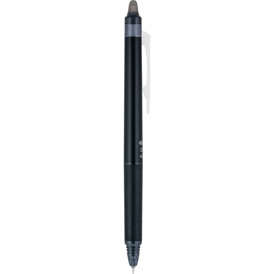 FriXion Synergy Clicker Erasable Gel Pen - Extra Fine Pen Point - 0.5 mm Pen Point Size - Retractable - Black - 12 / Dozen