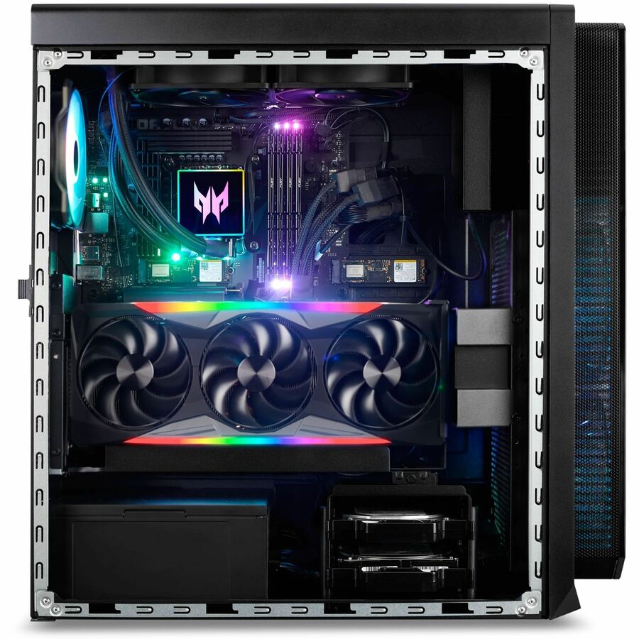 Acer Predator Orion 7000 PO7-650 PO7-650-UR11 Gaming Desktop Computer - Intel Core i7 13th Gen i7-13700KF - 32 GB - 2 TB HDD - 1 TB PCI Express SSD