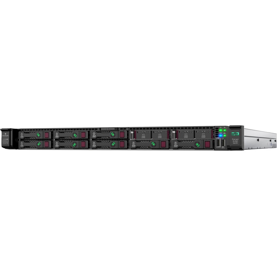 HPE ProLiant DL360 G10 1U Rack Server - 1 x Intel Xeon Silver 4208 2.10 GHz - 64 GB RAM - 960 GB SSD - (2 x 480GB) SSD Configuration - Serial ATA/600 Controller
