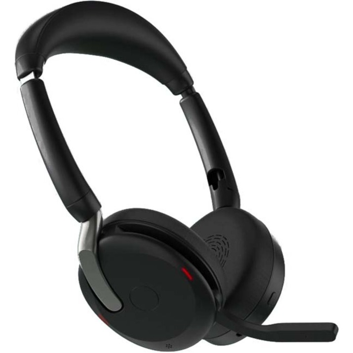 Jabra Evolve2 65 Flex Headset - Stereo - Wireless - Bluetooth - 98.4 ft -  20 Hz - 20 kHz - On-ear - Binaural - Supra-aural - MEMS Technology, Noise 