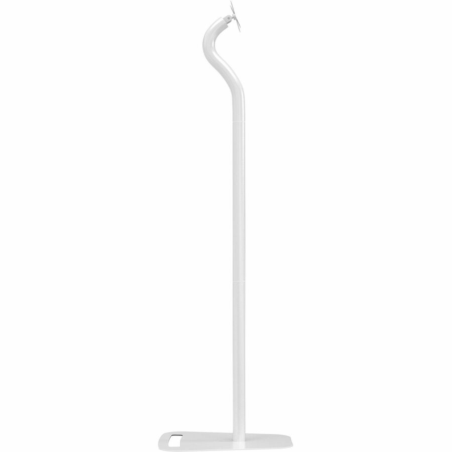 CTA Digital Premium Security Swan Neck Floor Stand with VESA Plate (White)