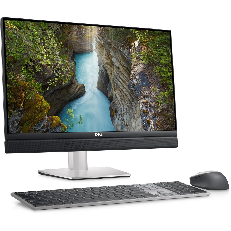 Dell OptiPlex 7000 7410 Plus All-in-One Computer - Intel Core i5 13th Gen i5-13500 - vPro Technology - 8 GB - 256 GB SSD - 23.8" Full HD - Desktop - Silver