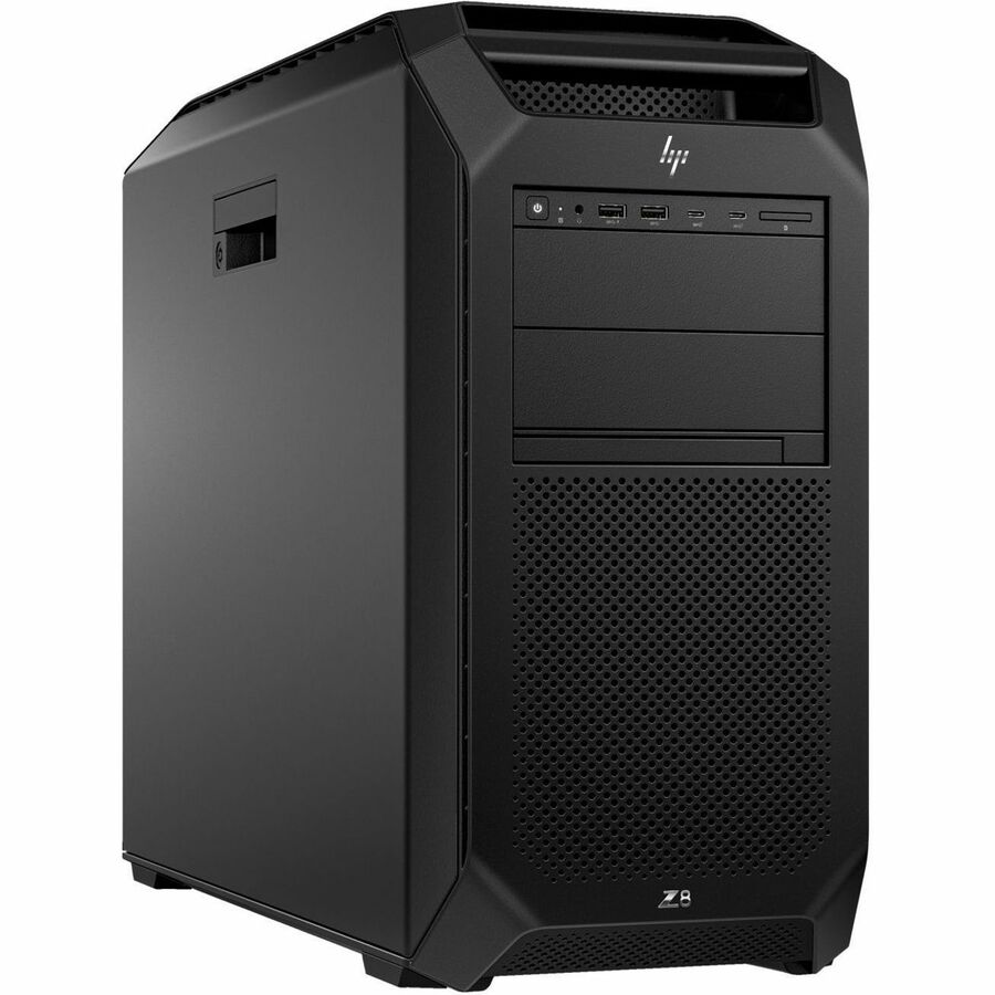 HP Z8 Fury G5 Workstation - 1 x Intel Xeon Hexadeca-core (16 Core) w5-3435X 3.10 GHz - 16 GB DDR5 SDRAM RAM - 512 GB SSD - Tower - Black