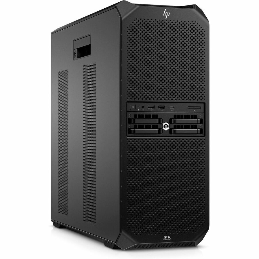 HP Z6 G5 A Workstation - 1 x AMD Ryzen Threadripper PRO Dodeca-core (12 Core) 7945WX 4.70 GHz - 16 GB DDR5 SDRAM RAM - 512 GB SSD - Tower - Black