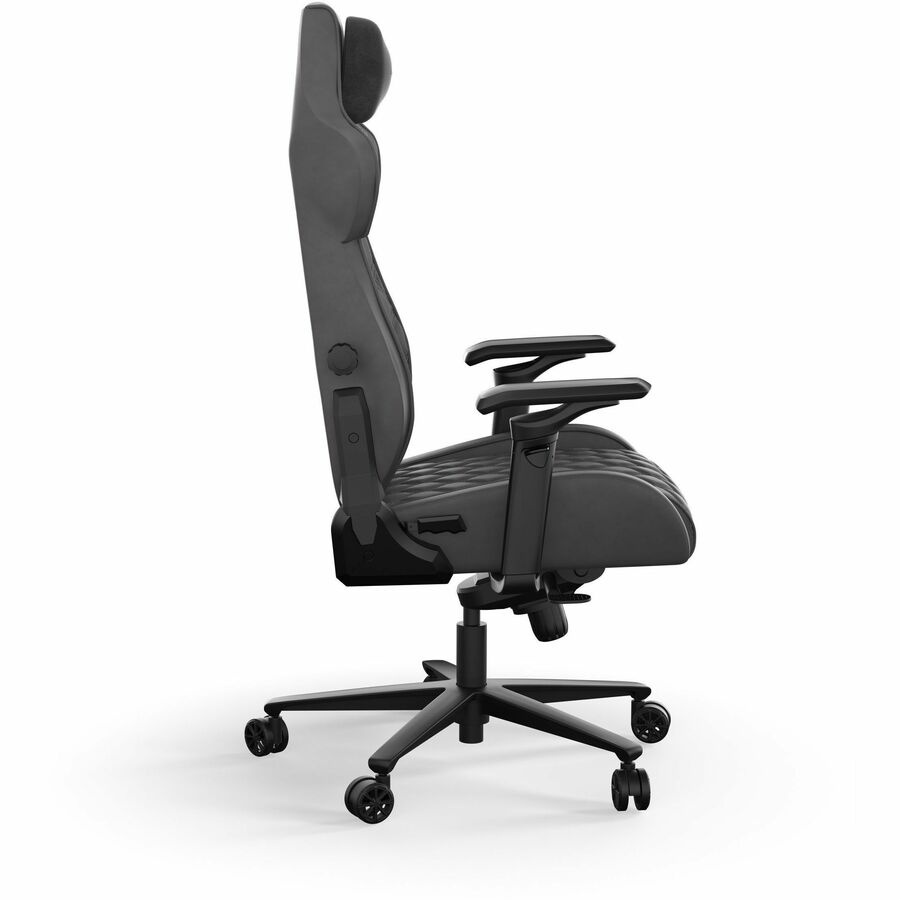 Corsair TC500 LUXE Gaming Chair - For Gaming - Fabric, Metal, Steel, Polyurethane, Foam - Shadow