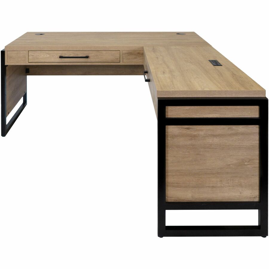 Picture of Wood Laminate Desk Top, 60" x 30", 31" Tall, Grommet, Single Drawer, EA