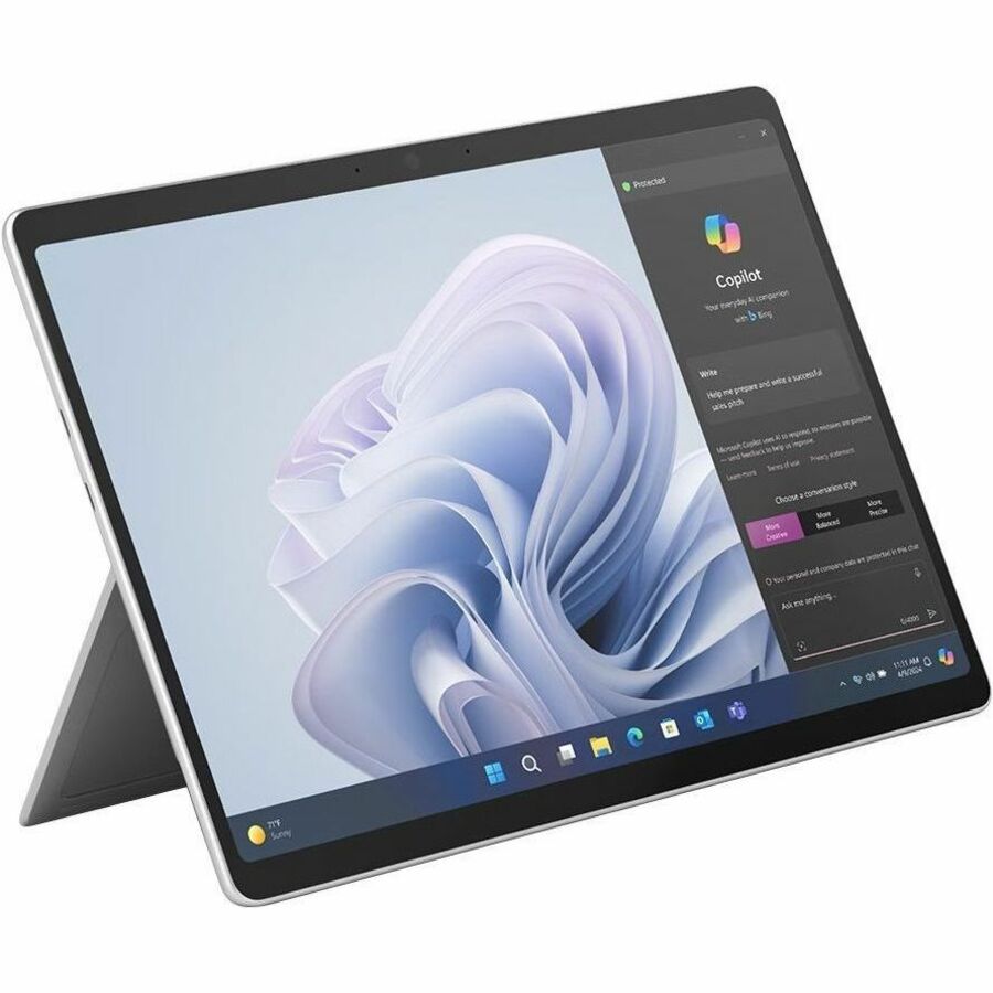 Microsoft Surface Pro 10 Tablet - 13" - 16 GB - 256 GB SSD - Windows 11 Pro - 5G - Platinum