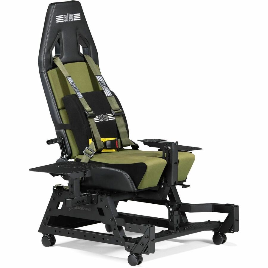 Next Level Racing Flight Seat Pro Boeing Military Edition - High Density Foam (HDF), PU Leather