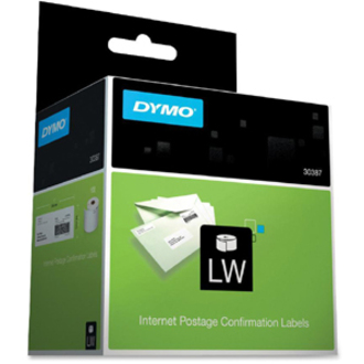 Dymo Internet Postage Labels - 2 5/16" Width x 10" Length - White - 100 / Roll - 100 / Roll