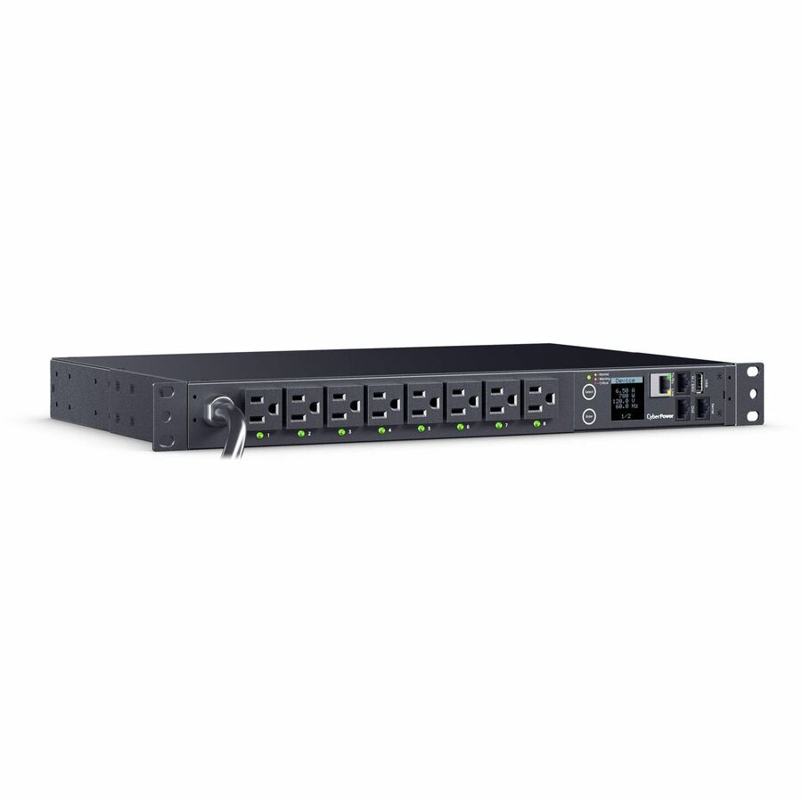 CyberPower PDU41021 Single Phase 100 - 120 VAC 15A Switched PDU